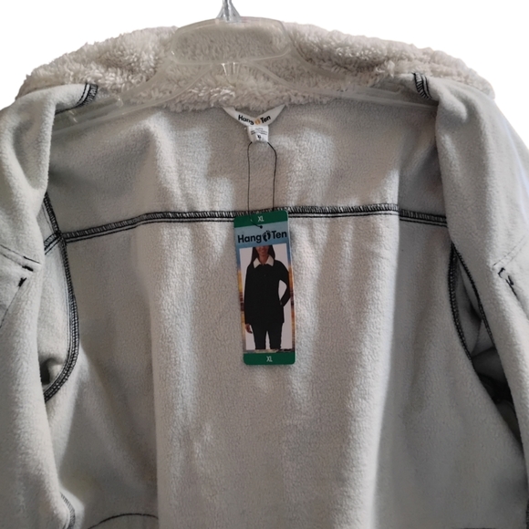 NWT Hang Ten  Utility Jacket Black,  Extra Large - Picture 7 of 7